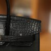 Birkin 25 Touch Matte Black PHW