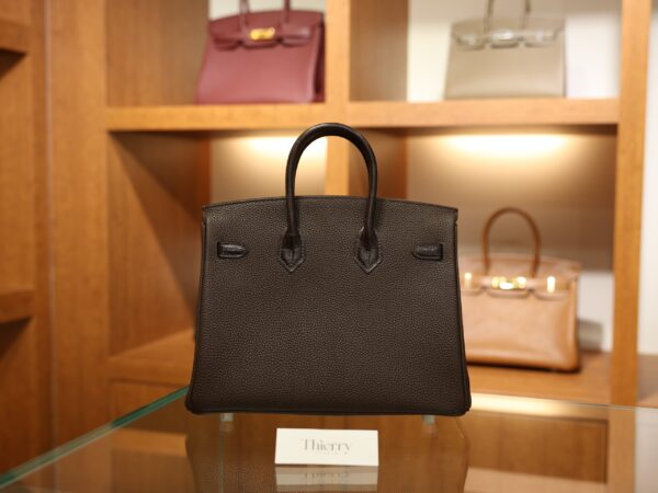 Birkin 25 Touch Matte Chocolate PHW