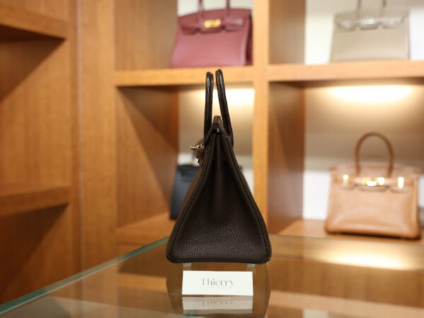 Birkin 25 Touch Matte Chocolate PHW