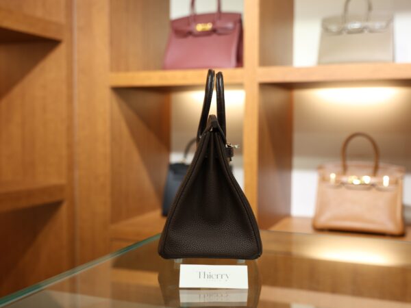 Birkin 25 Touch Matte Chocolate PHW