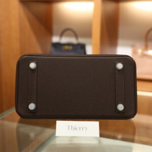 Birkin 25 Touch Matte Chocolate PHW