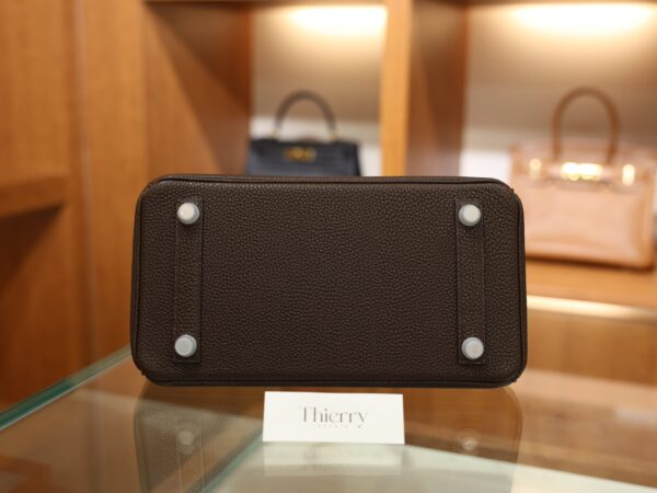 Birkin 25 Touch Matte Chocolate PHW