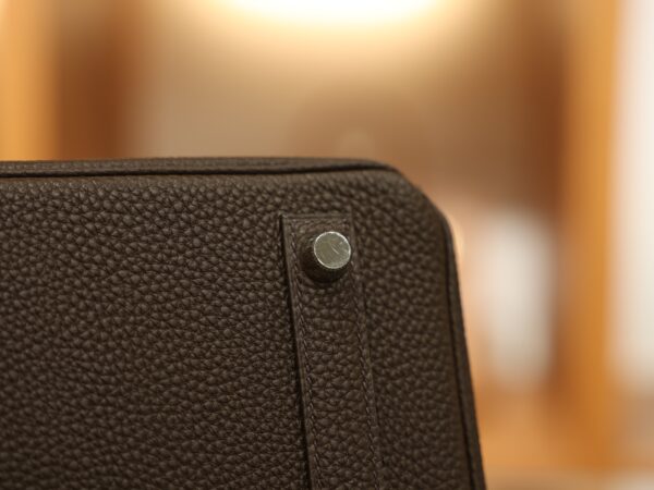 Birkin 25 Touch Matte Chocolate PHW