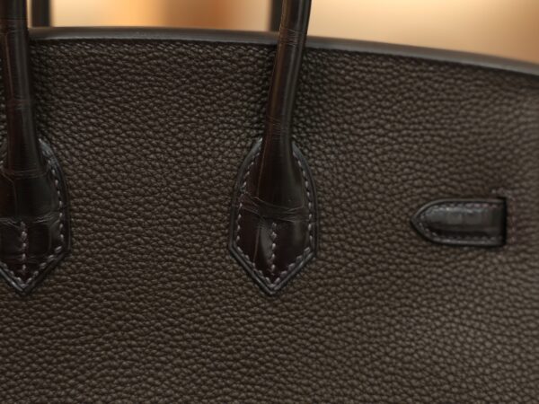 Birkin 25 Touch Matte Chocolate PHW