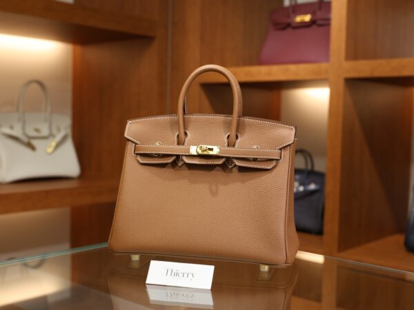 Birkin 25 Togo Gold GHW