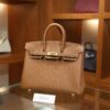 Birkin 25 Togo Gold GHW