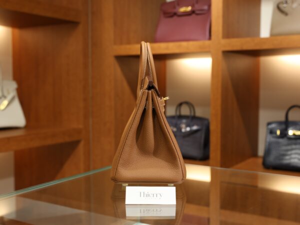 Birkin 25 Togo Gold GHW