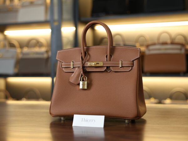 Birkin 25 Togo Gold GHW