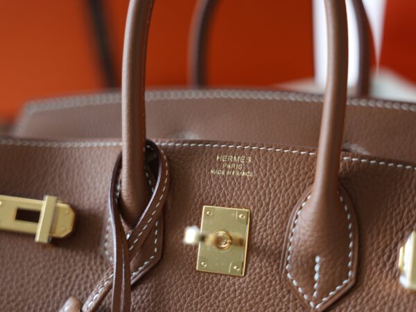 Birkin 25 Togo Gold GHW