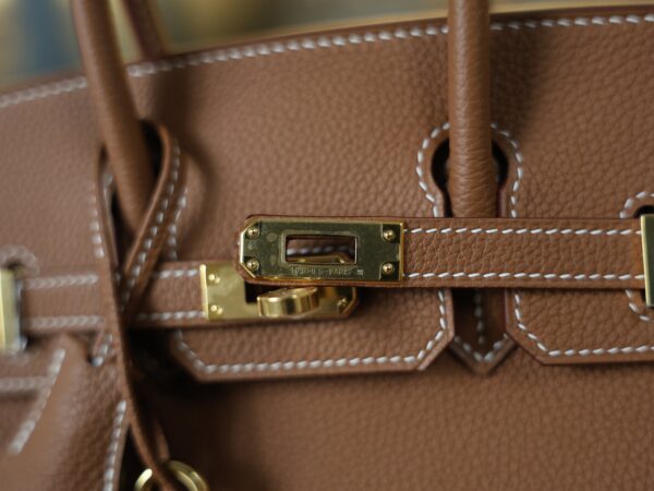 Birkin 25 Togo Gold GHW