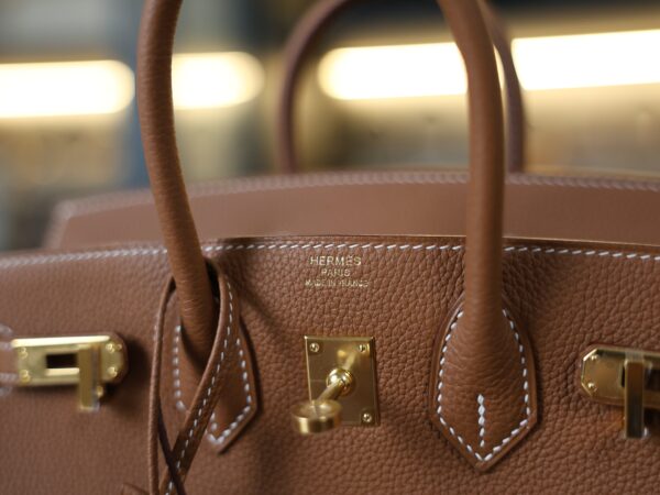 Birkin 25 Togo Gold GHW