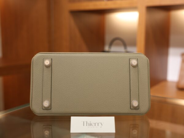 Birkin 25 Togo Gris Tourterelle RGHW