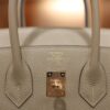 Birkin 25 Togo Gris Tourterelle RGHW