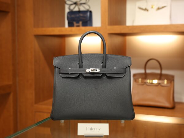 Birkin 25 Togo Gris Misty PHW