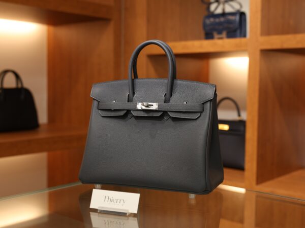Birkin 25 Togo Gris Misty PHW
