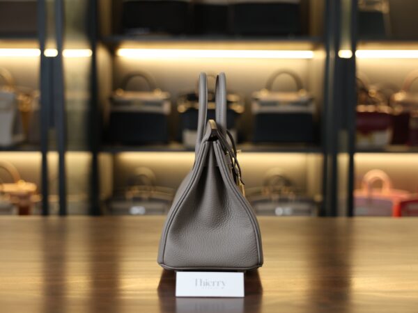 Birkin 25 Togo Gris Asphalte GHW