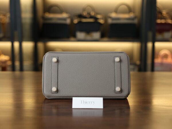 Birkin 25 Togo Gris Asphalte GHW