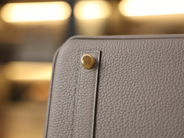 Birkin 25 Togo Gris Asphalte GHW