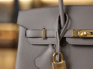 Birkin 25 Togo Gris Asphalte GHW