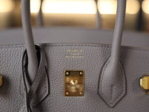 Birkin 25 Togo Gris Asphalte GHW