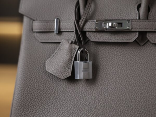 Birkin 25 Togo Gris Asphalte PHW