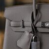 Birkin 25 Togo Gris Asphalte PHW