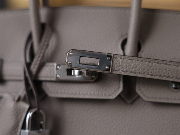 Birkin 25 Togo Gris Asphalte PHW