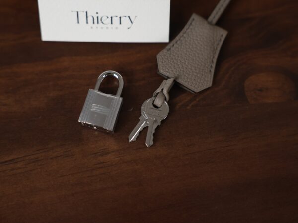 Birkin 25 Togo Gris Asphalte PHW