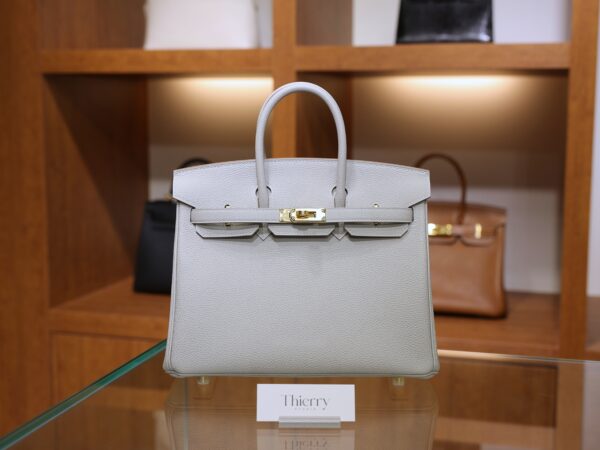 Birkin 25 Togo Gris Perle GHW
