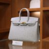 Birkin 25 Togo Gris Perle GHW