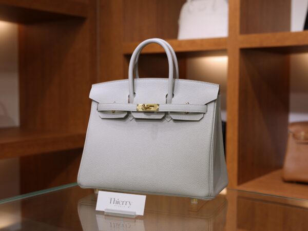 Birkin 25 Togo Gris Perle GHW