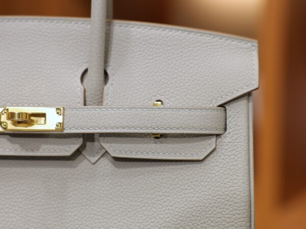 Birkin 25 Togo Gris Perle GHW