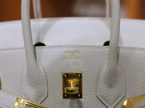 Birkin 25 Togo Gris Perle GHW