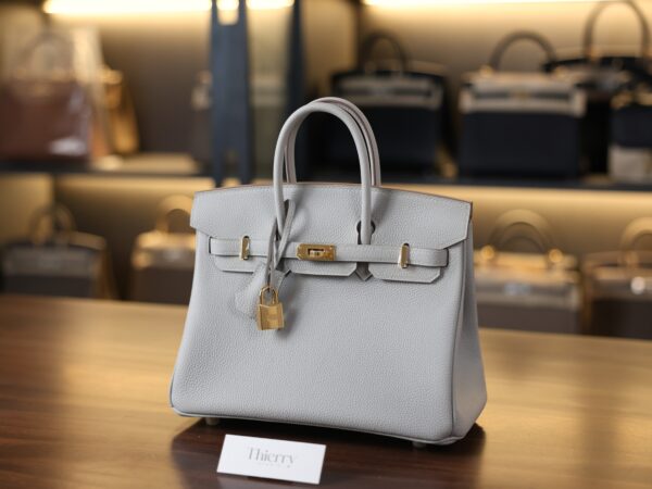 Birkin 25 Togo Gris Perle GHW