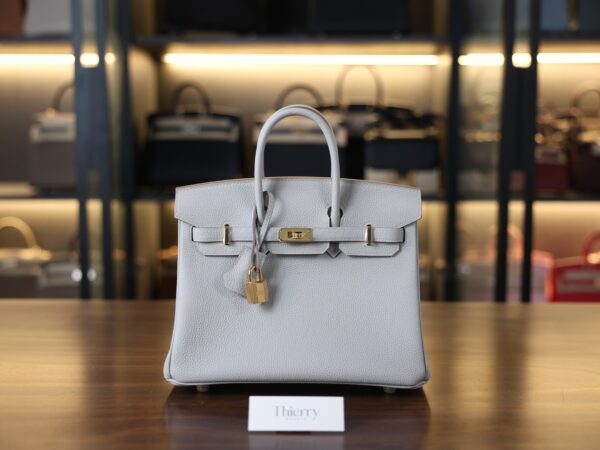 Birkin 25 Togo Gris Perle GHW
