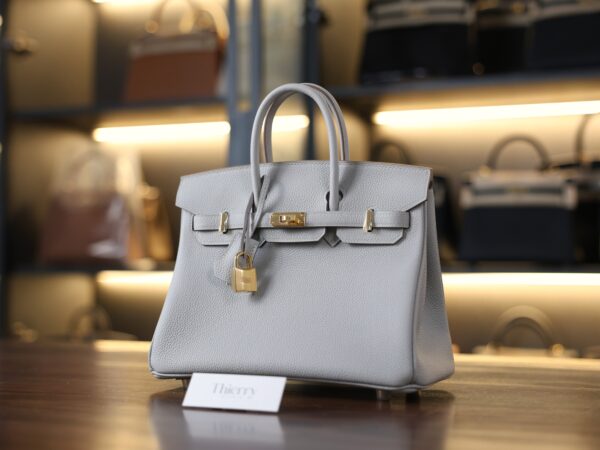Birkin 25 Togo Gris Perle GHW