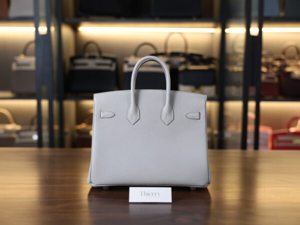 Birkin 25 Togo Gris Perle GHW