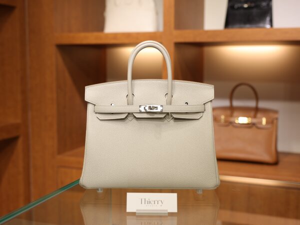 Birkin 25 Togo Gris Perle PHW