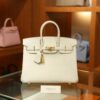 Birkin 25 Togo Craie GHW