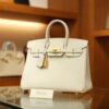 Birkin 25 Togo Craie GHW