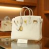 Birkin 25 Togo Craie GHW