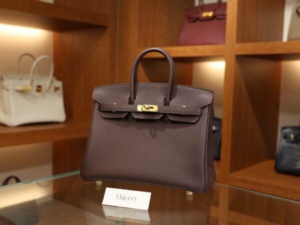 버킨 25 토고 루즈셀리에 금장 001_139A4563 Birkin 25 Togo Rouge Sellier GHW
