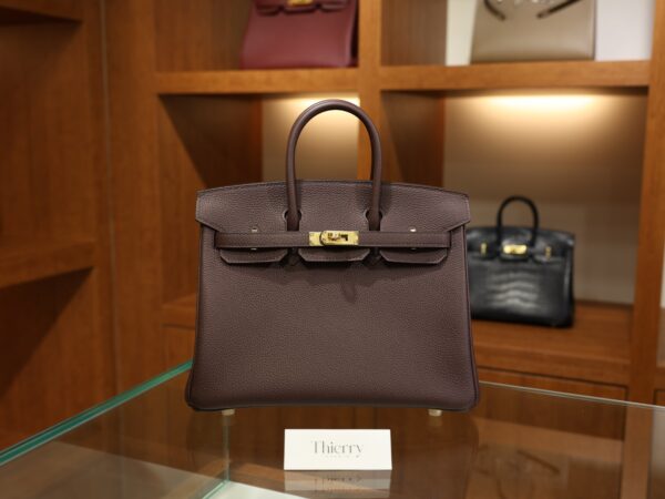 Birkin 25 Togo Rouge Sellier GHW