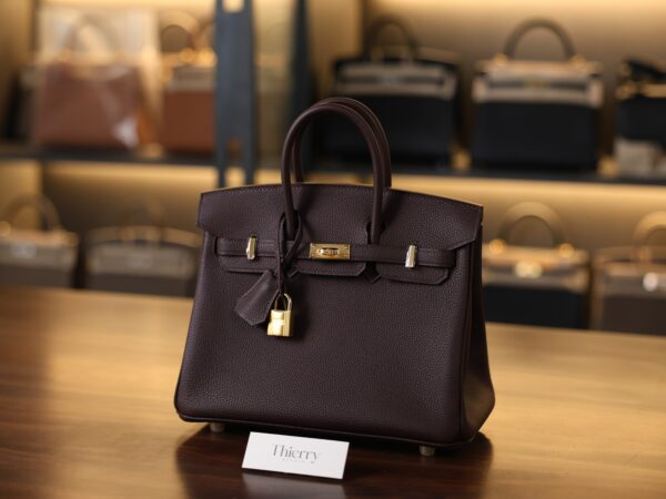 Birkin 25 Togo Rouge Sellier GHW