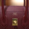 Birkin 25 Togo Rouge H GHW