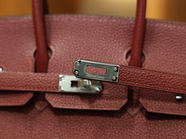 Birkin 25 Togo Rouge H PHW