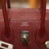 Birkin 25 Togo Rouge H PHW