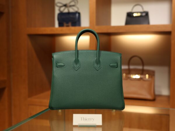Birkin 25 Togo Malachite GHW
