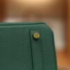 Birkin 25 Togo Malachite GHW