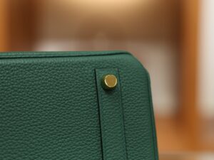 Birkin 25 Togo Malachite GHW